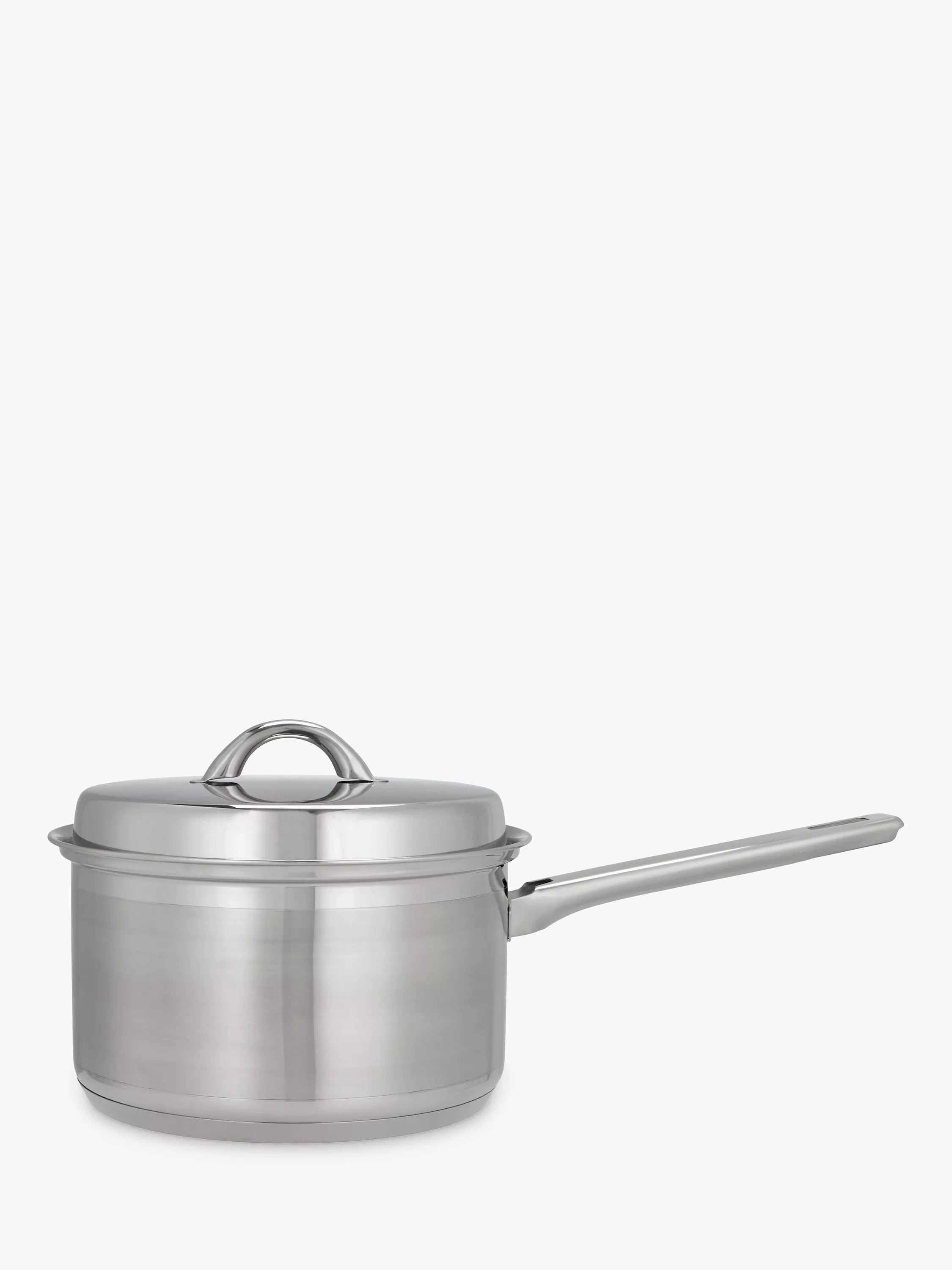 John Lewis stainless steel 5-piece pan set, UK version