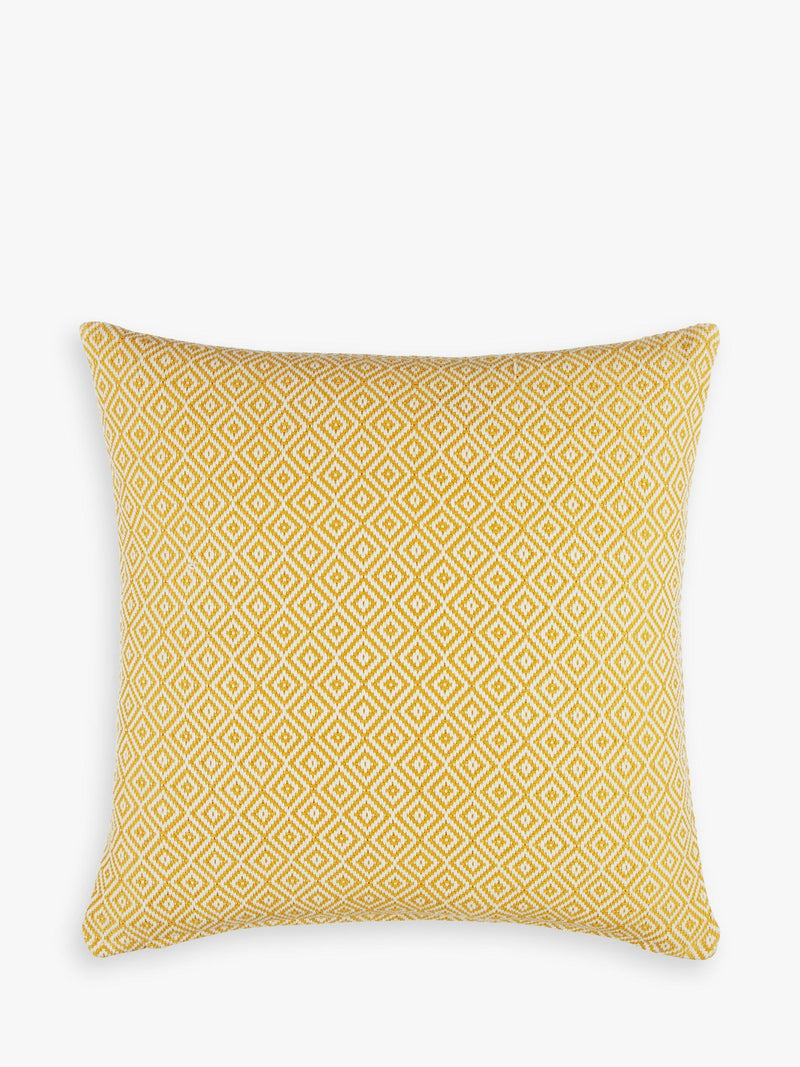 John Lewis diamond design cushion with duck feathers, UK version