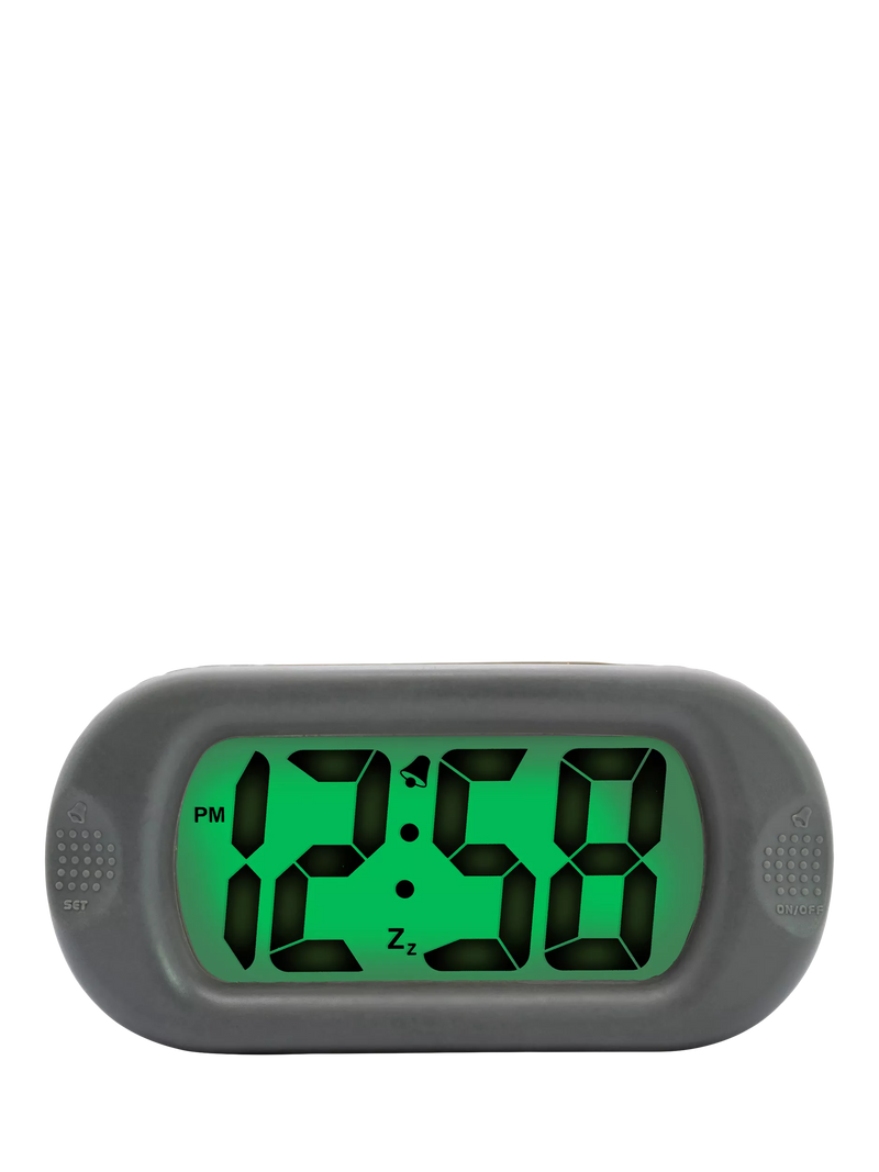 Acctim Silicone Jumbo LCD Smartlite Digital Alarm Clock