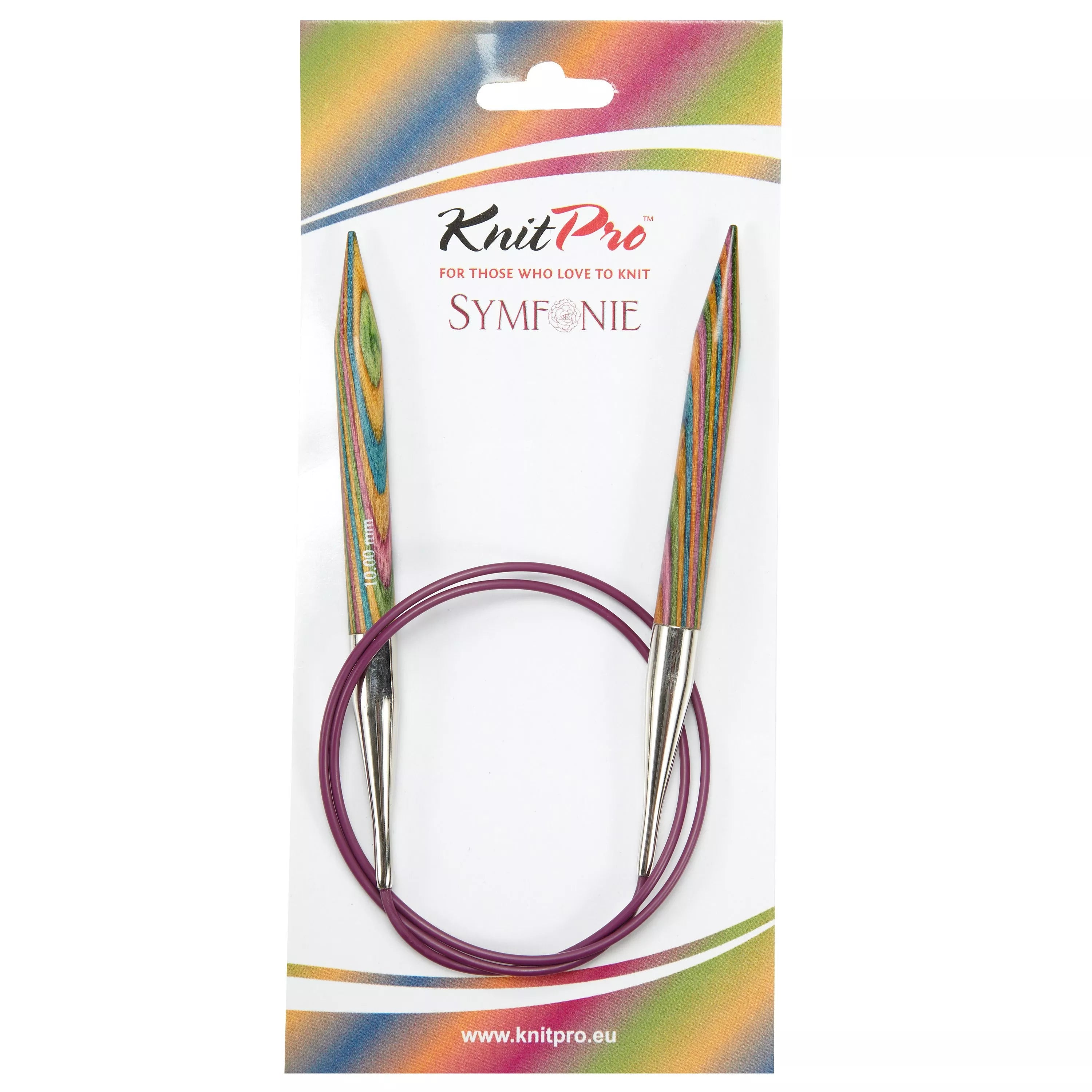 KnitPro fixed circular knitting needles 80cm cable 10mm, UK version