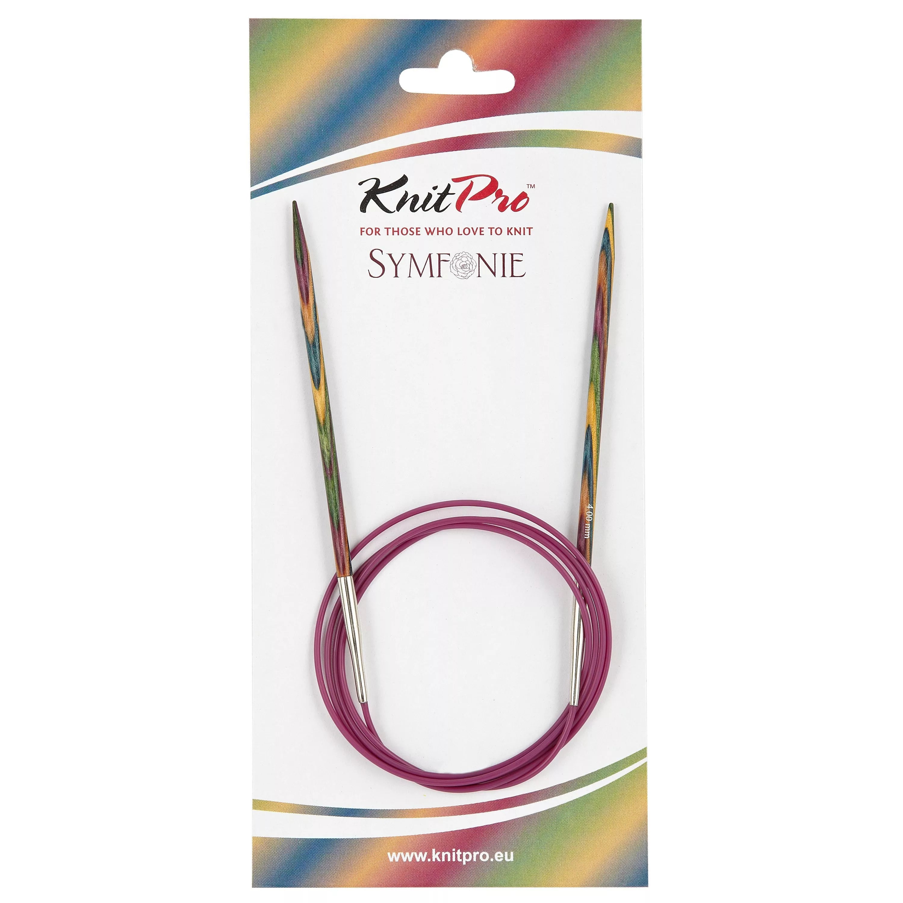 KnitPro Symfonie Fixed Circular Knitting Needles 120cm 3.25mm