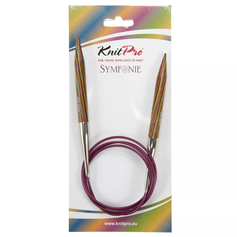 KnitPro Symfonie Fixed Circular Knitting Needles 120cm 3.25mm