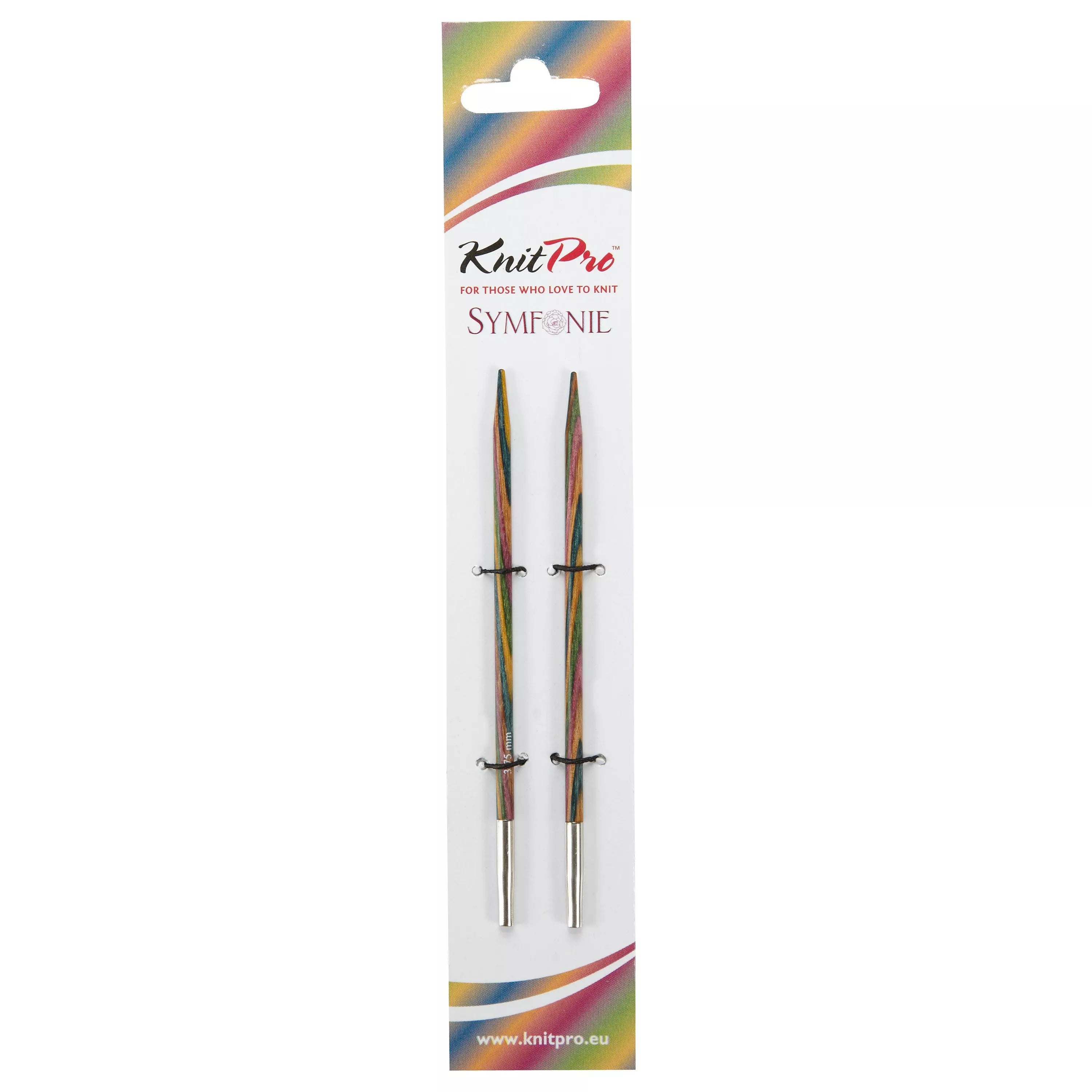 KnitPro Symfonie interchangeable knitting needles 3.75mm, imported from the UK