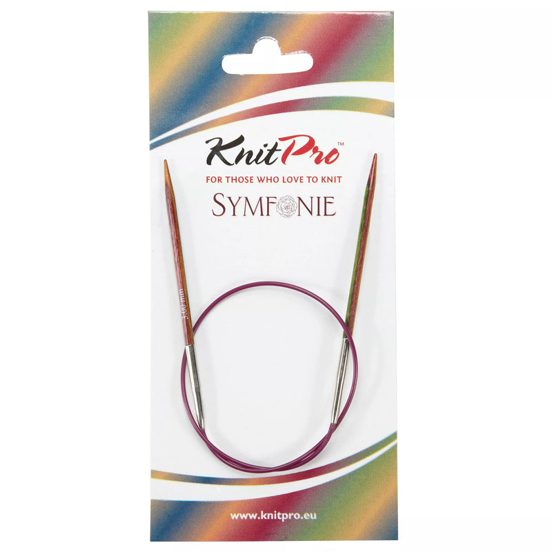 KnitPro Symfonie Fixed Circular Knitting Needles 40cm 2.5mm