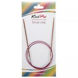 KnitPro Symfonie Fixed Circular Knitting Needles 80cm (6.5mm)