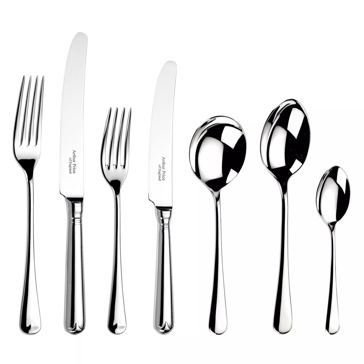 Arthur Price Old English stainless steel cutlery set 44 piece (British brand)