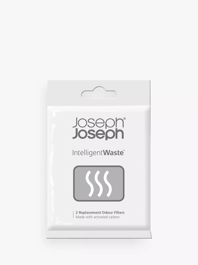 Joseph Joseph Intelligent Waste Separation & Recyling Totem Bin Odour Filters, Pack of 2