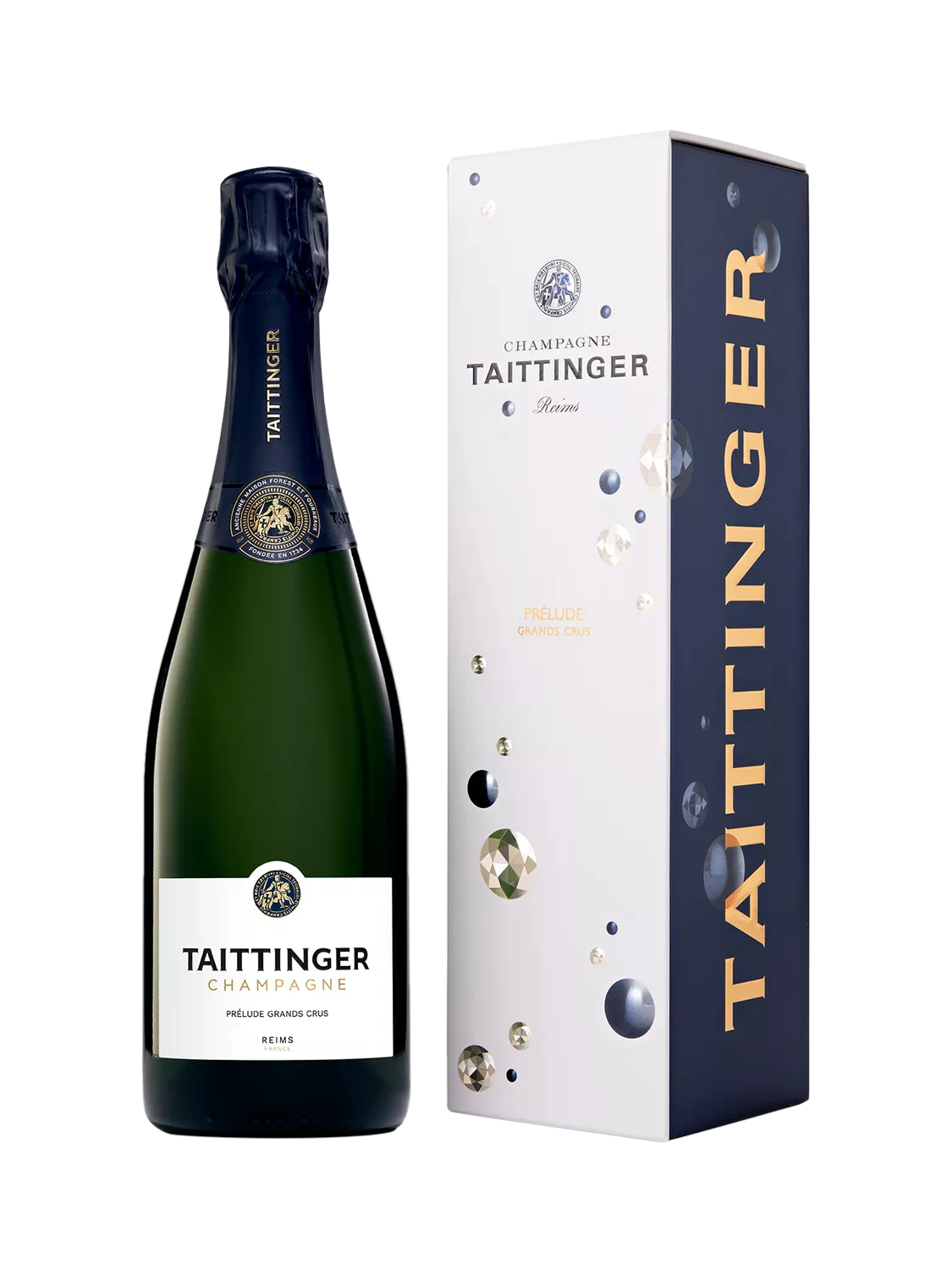 Taittinger Prelude Grand Crus Champagne 75cl (British brand)