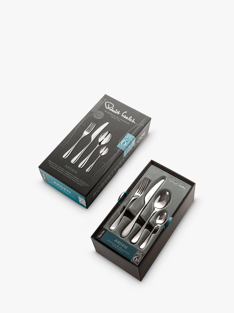 Robert Welch Arden Bright 24-piece cutlery set, UK version