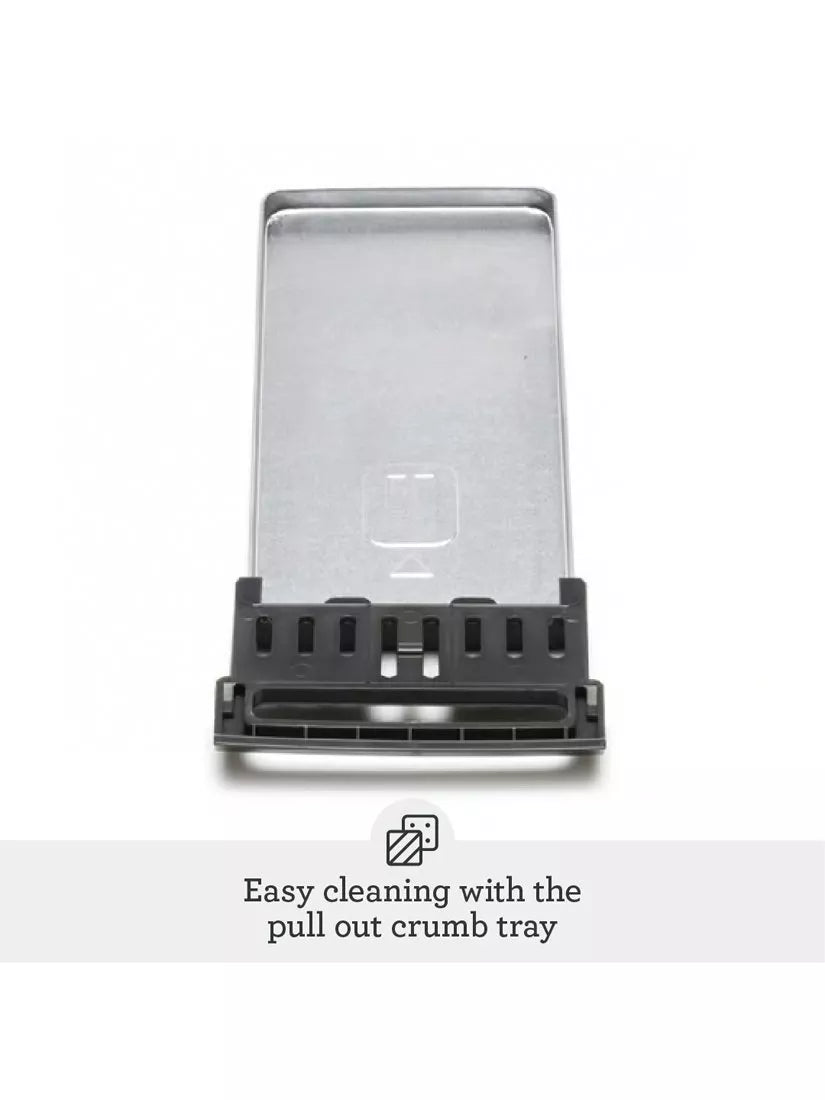 Sage A Bit More 2-Slice Brushed Metal Toaster (British brand)