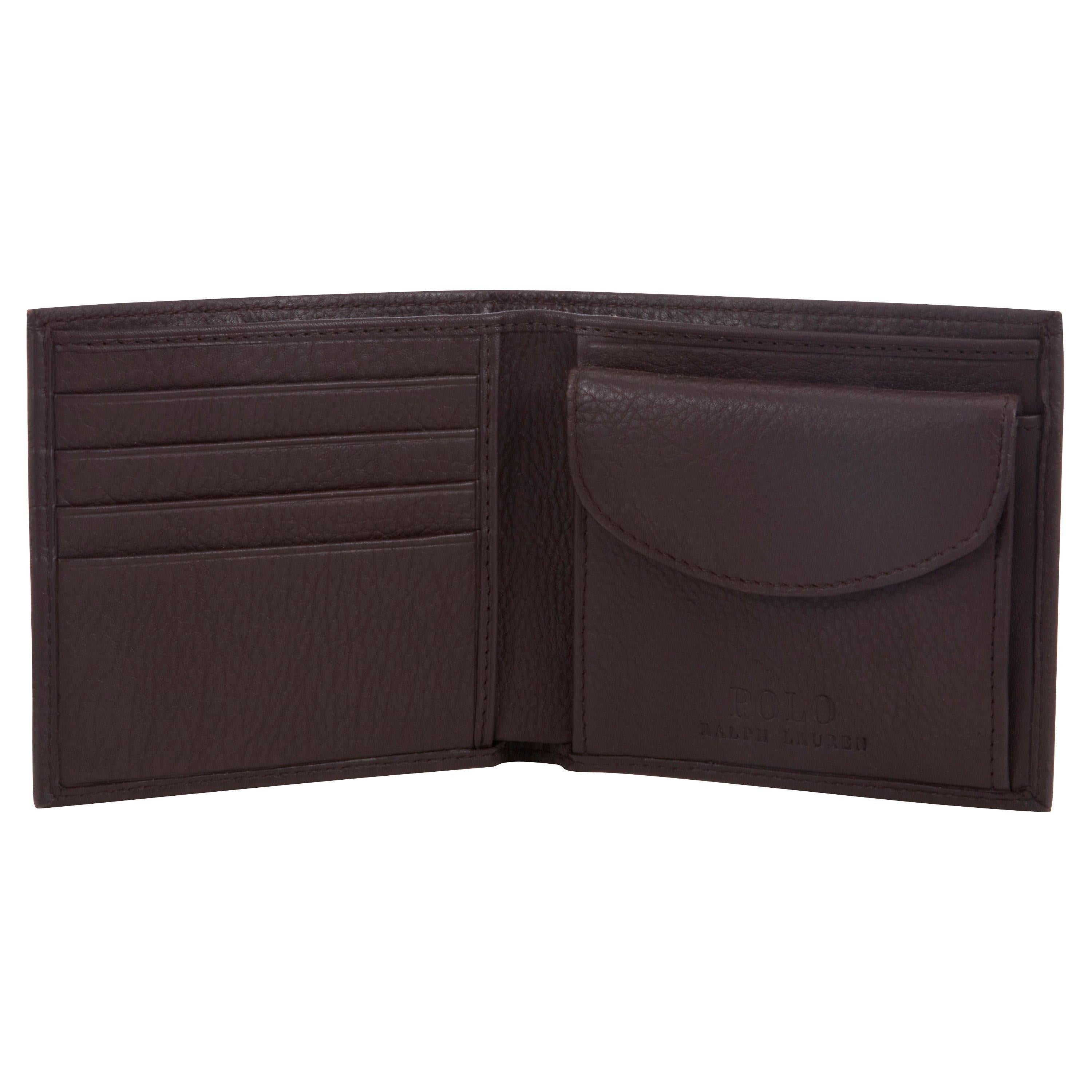 Polo Ralph Lauren pebble leather wallet, imported from the UK