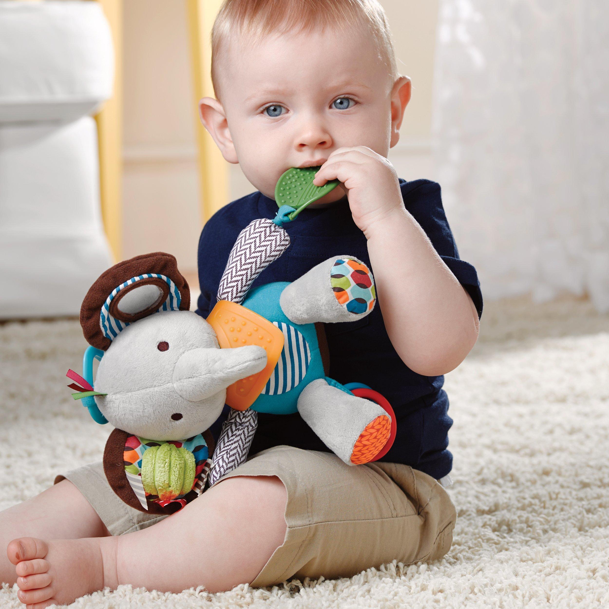 Skip Hop Elephant teether rattle toy (British brand)