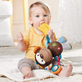 Skip Hop Bandana Buddies Monkey baby teether rattle toy (British brand)