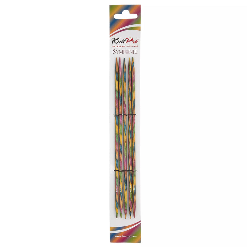 KnitPro Symfonie Wood Double Pointed Knitting Needles 2.5mm Pack of 5