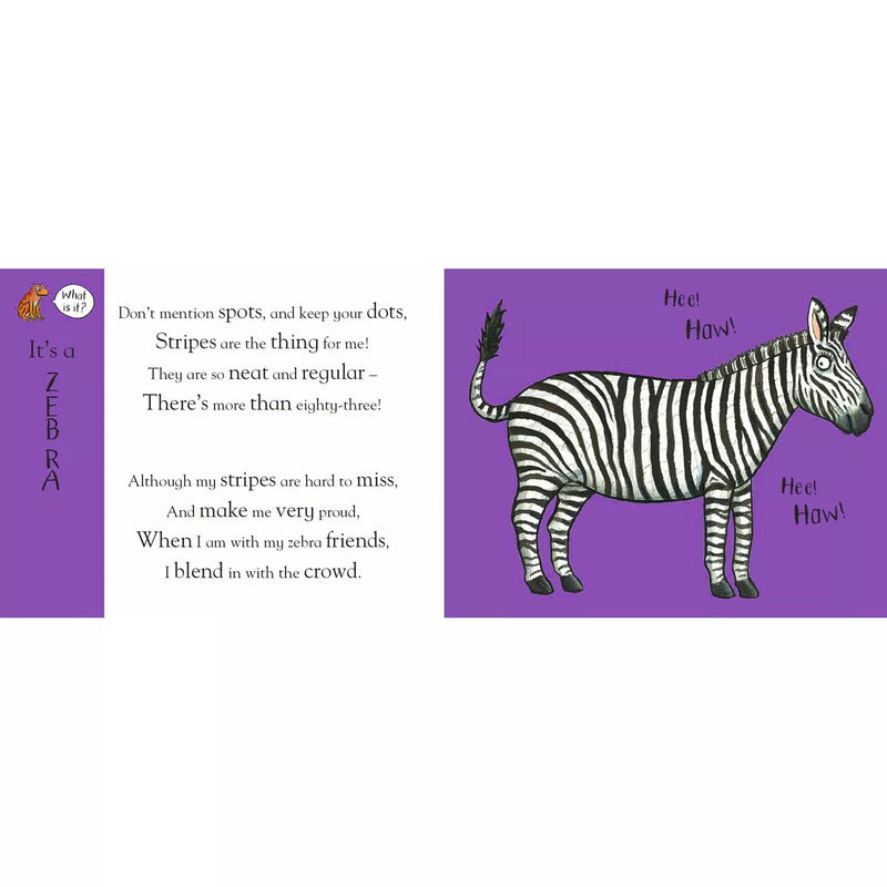 Nosy Crow Flip Flap Safari children's book, UK version