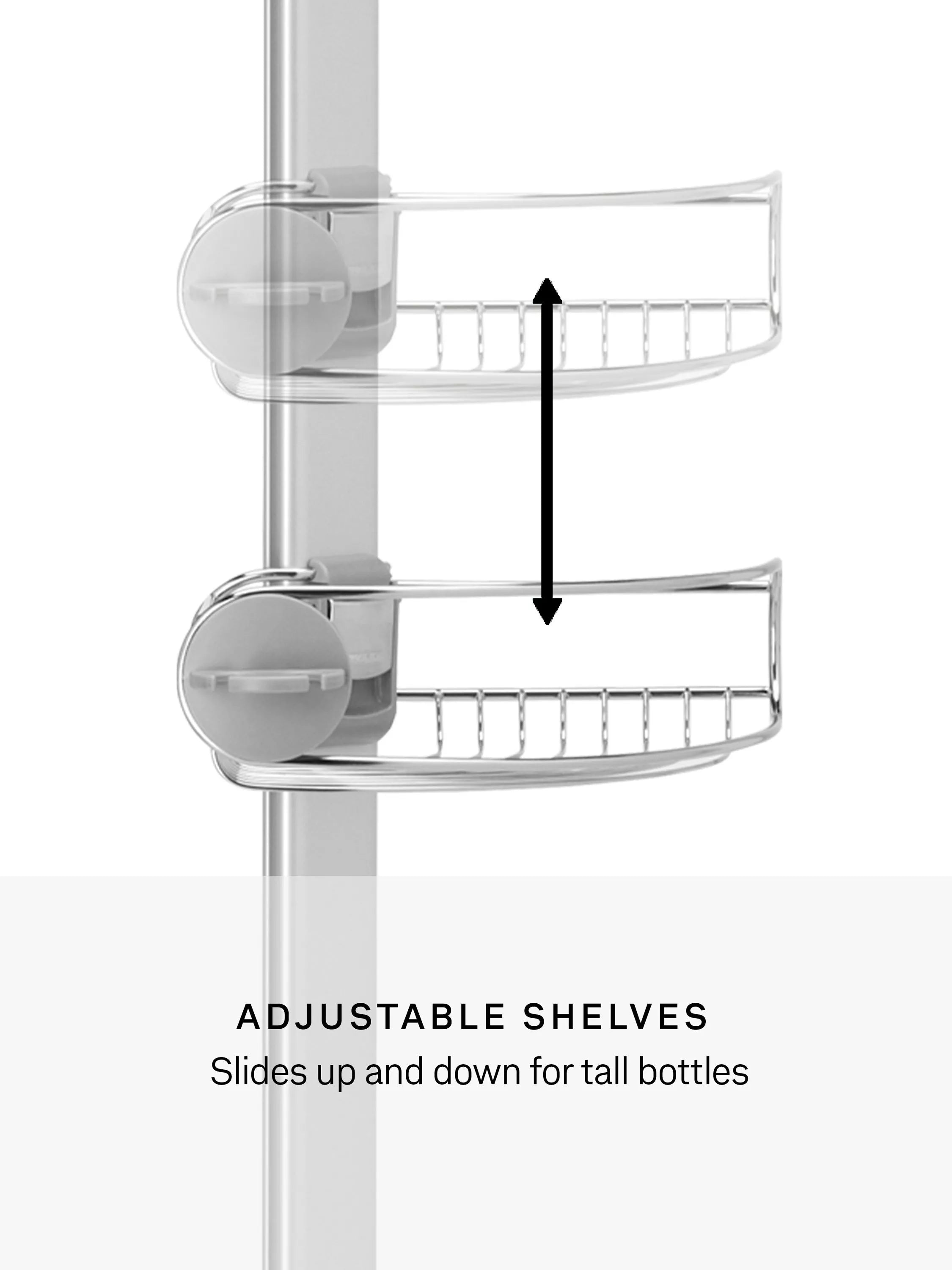Simplehuman Tension Shower Caddy (British brand)