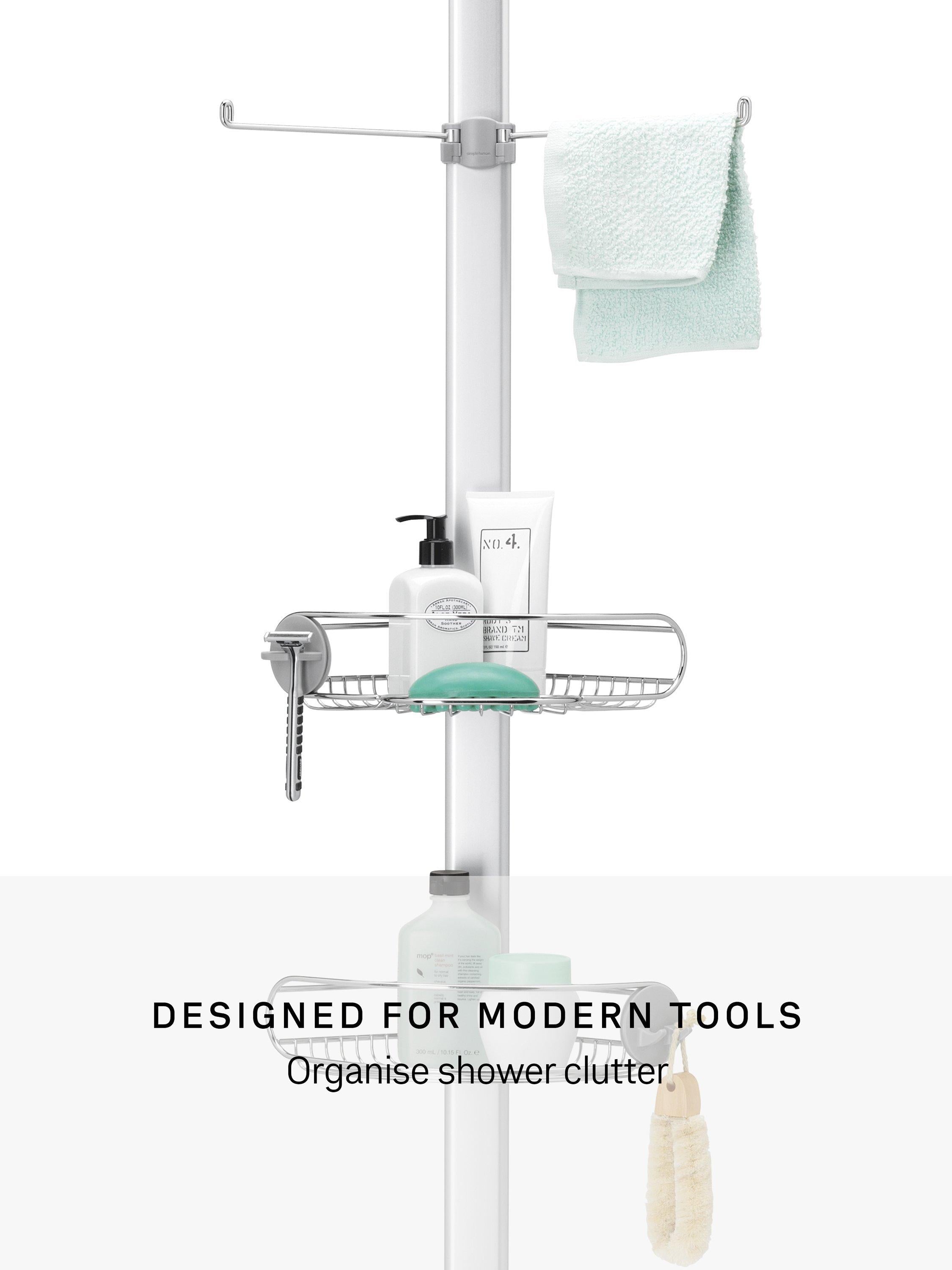 Simplehuman Tension Shower Caddy (British brand)