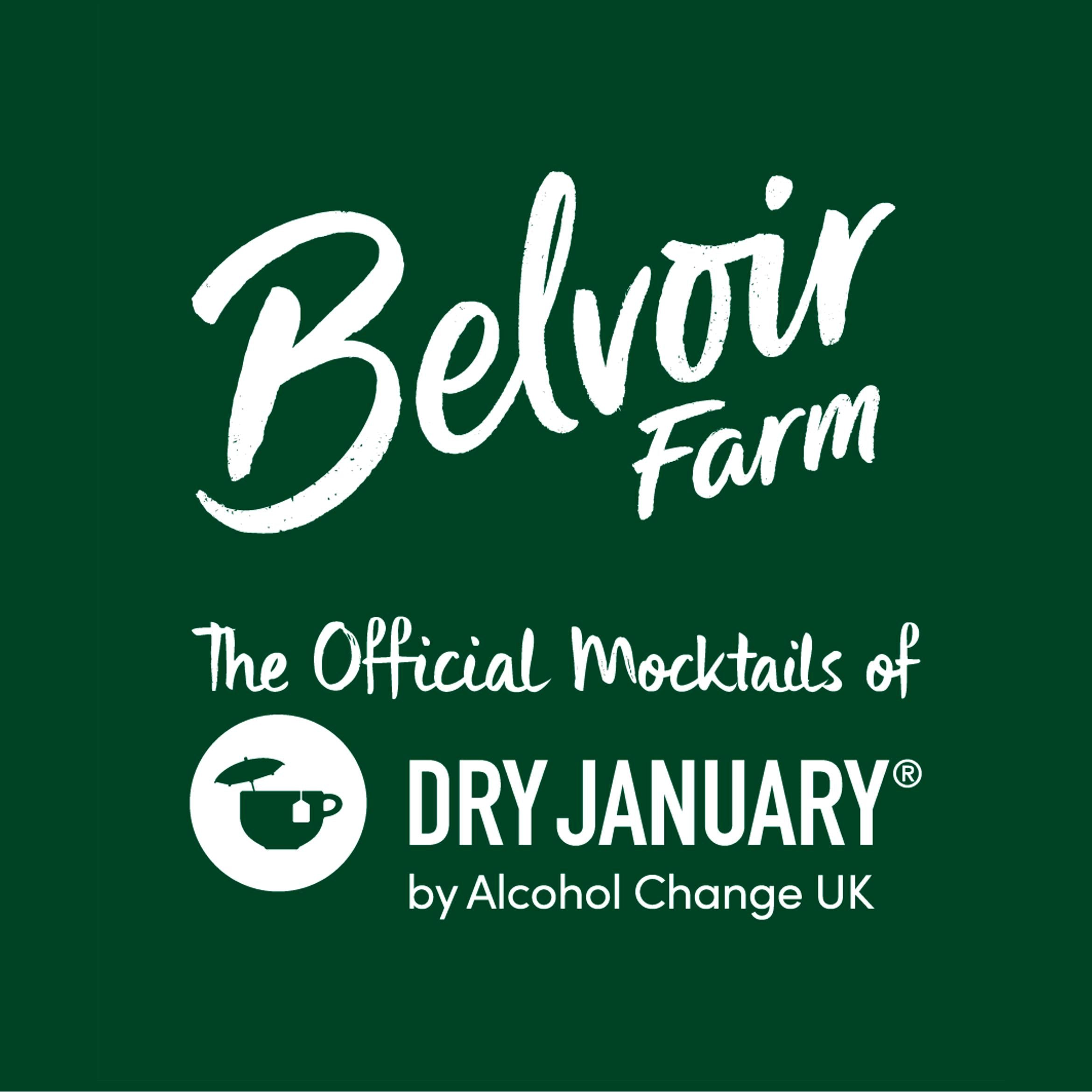 Belvoir Farm non-alcoholic Peach Bellini mocktail (British brand)
