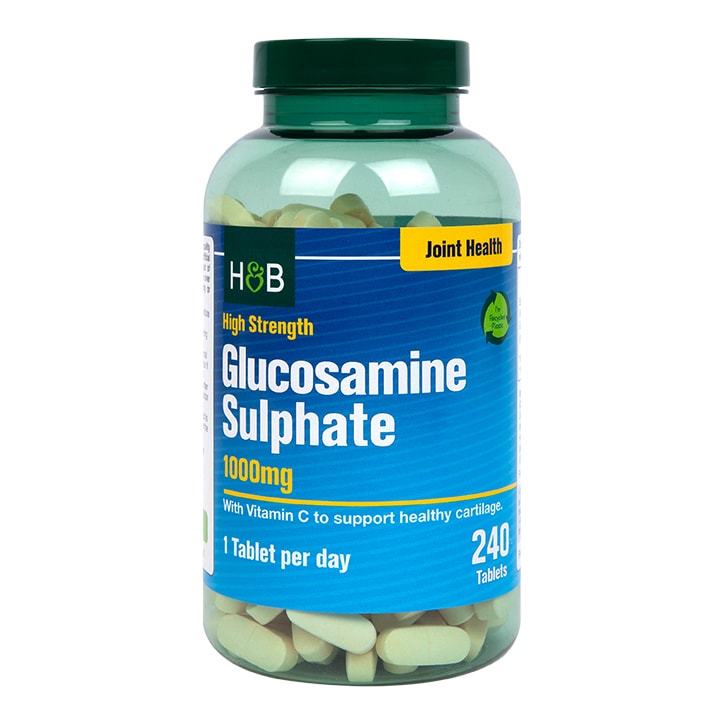 Holland & Barrett Glucosamine Sulphate 1000mg 240 Tablets GOODS Holland&Barrett   