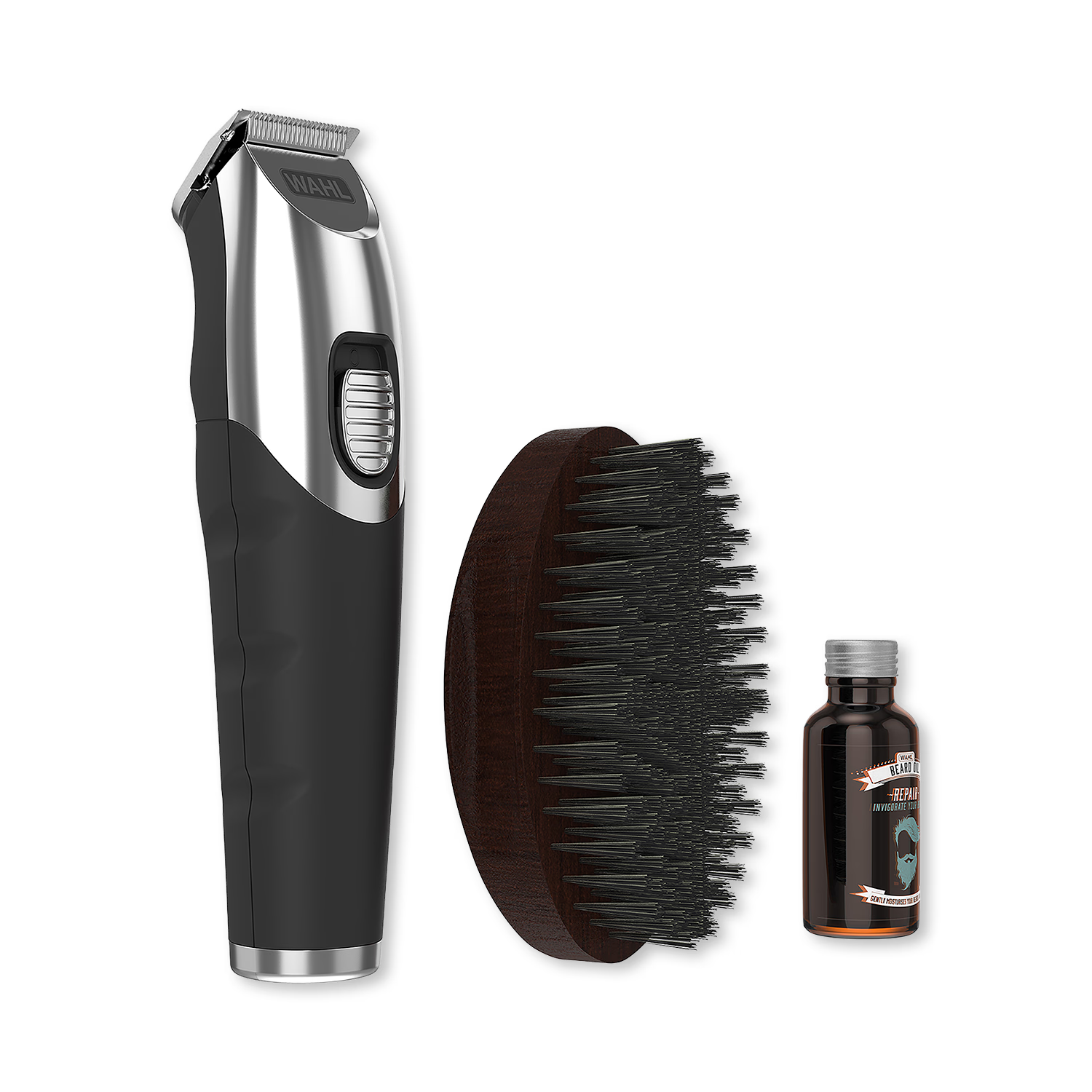 Wahl stubble and beard trimmer kit with attachments - British product