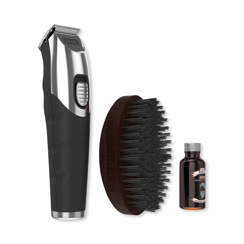 Wahl stubble and beard trimmer kit with attachments - British product