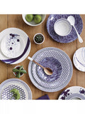 Royal Doulton Pacific side plates set of 6 blue porcelain, imported from the UK