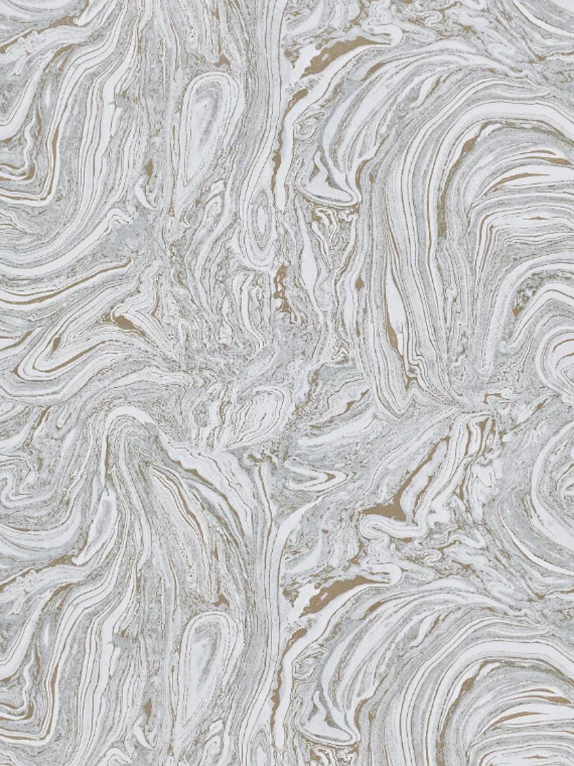 Harlequin Makrana Moonstone wallpaper with structured marble effect, UK version