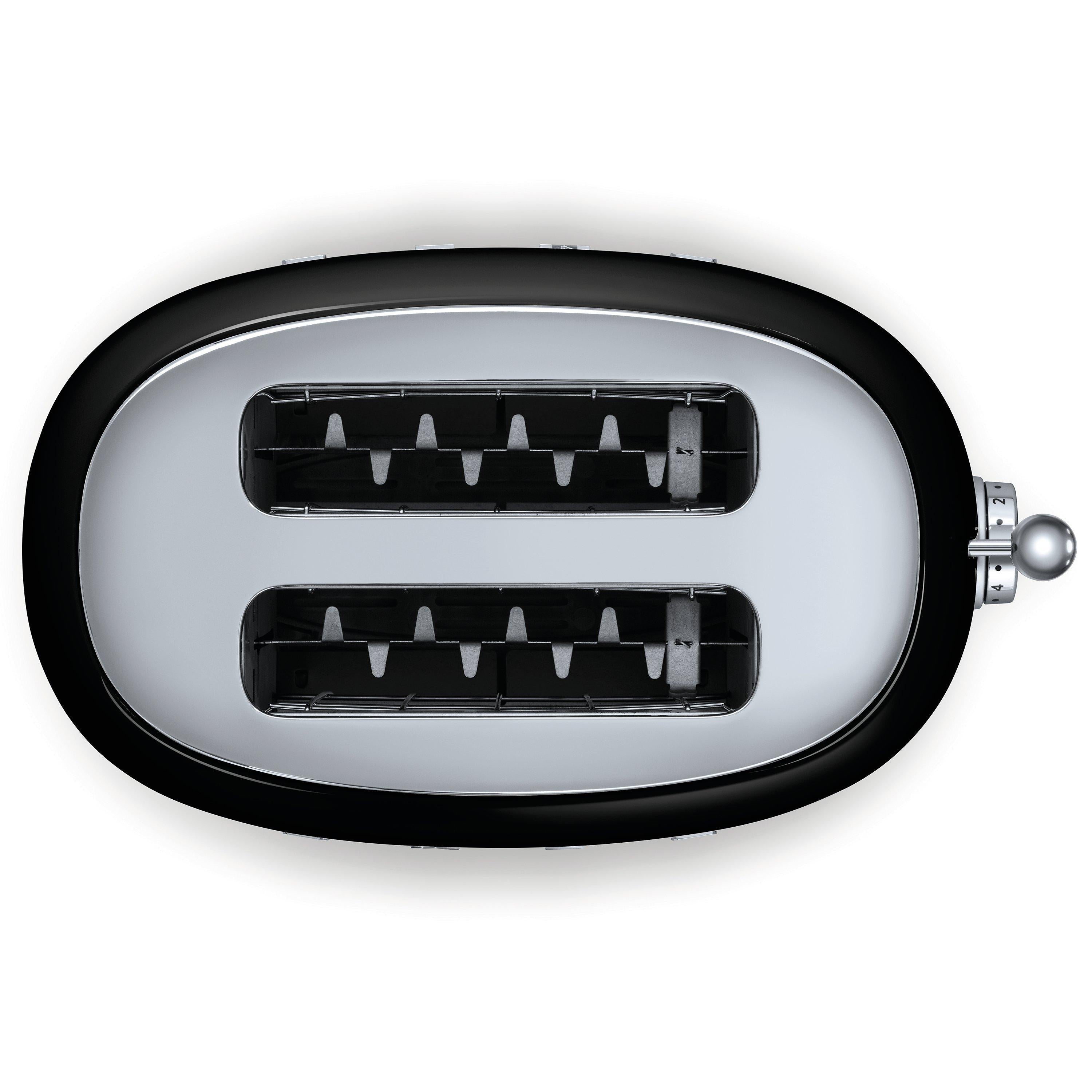 Smeg 2-slice toaster with retro styling, imported from the UK