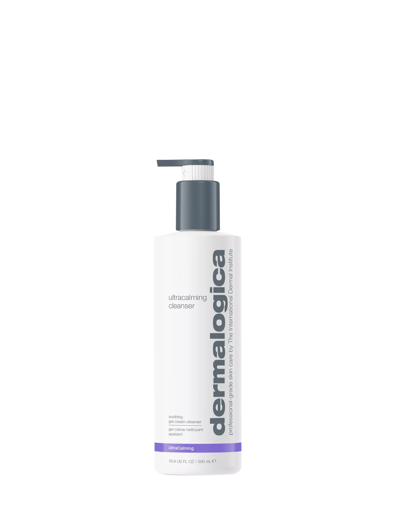 Soothing Gel-Cream Facial Cleanser for Sensitive Skin with Cucumber and Lavender