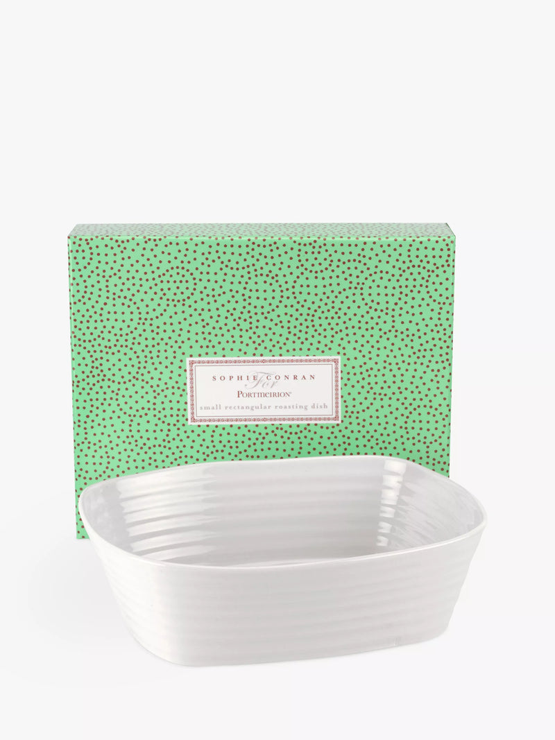 Sophie Conran for Portmeirion porcelain oven dish small rectangular 20.8cm (British brand)