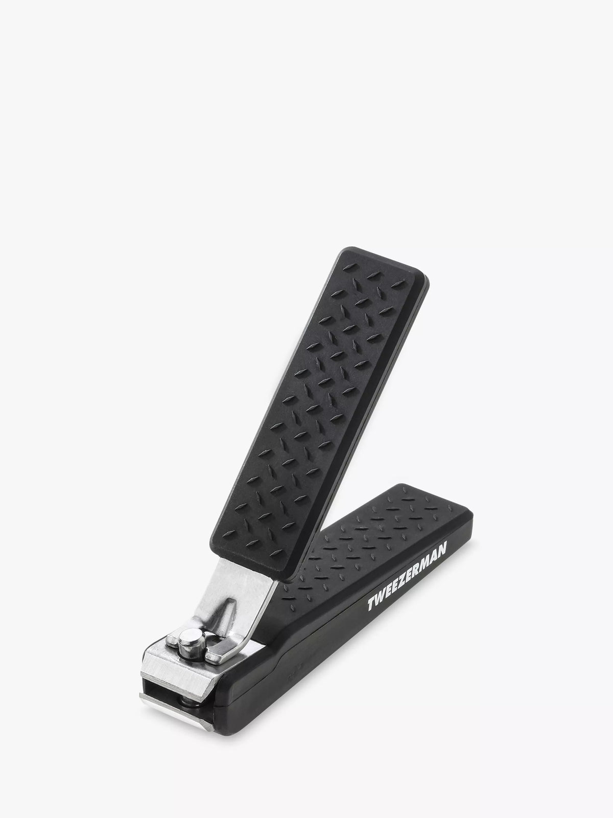 Tweezerman precision grip toenail clippers in black (British brand)