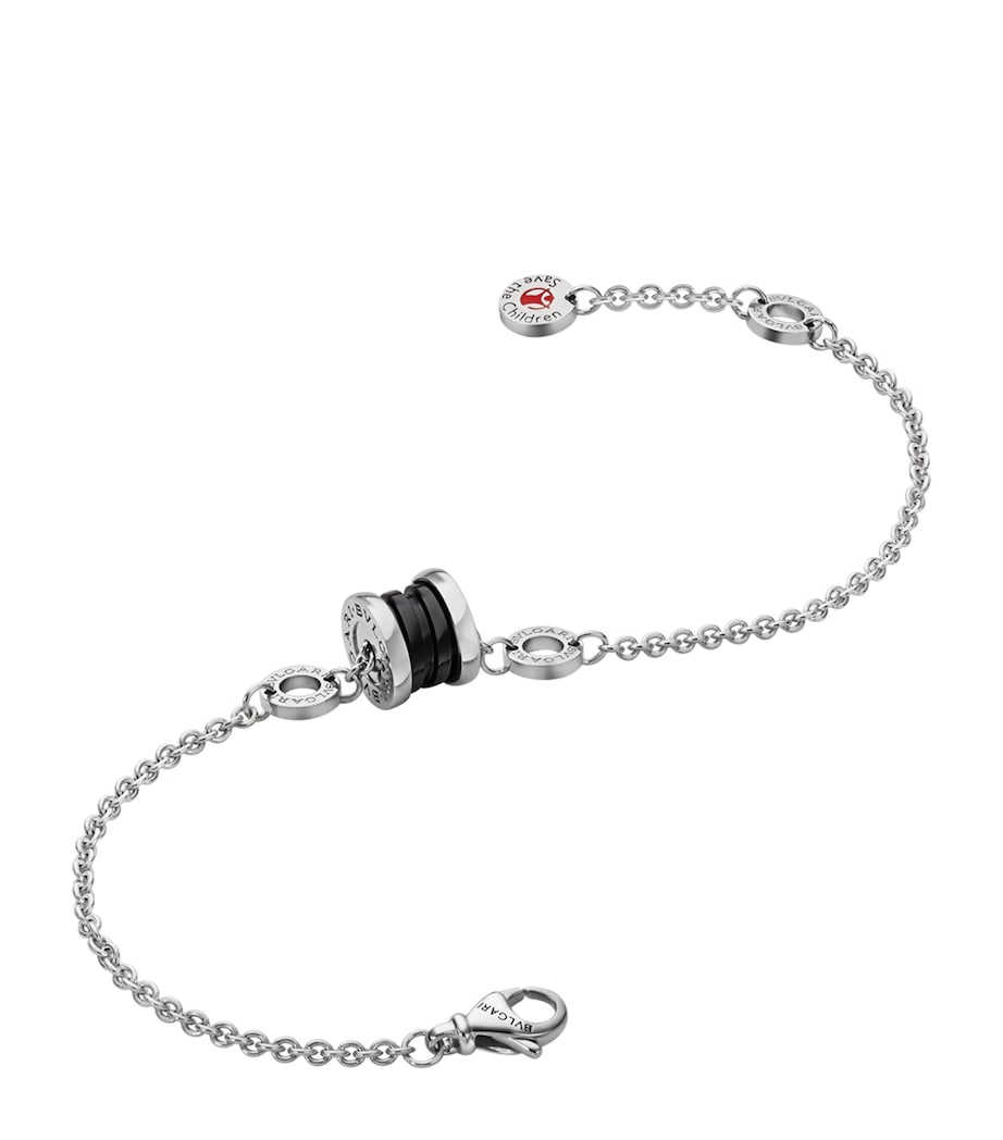Bvlgari Save the Children bracelet sterling silver ceramic (British brand)