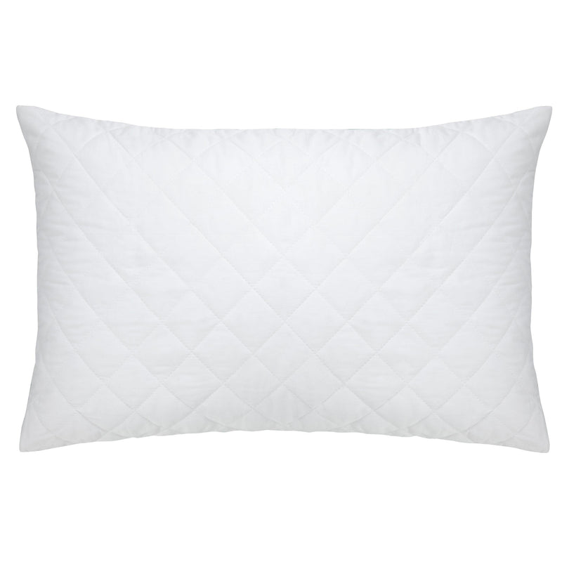 John Lewis natural cotton quilted standard pillow protector - British product