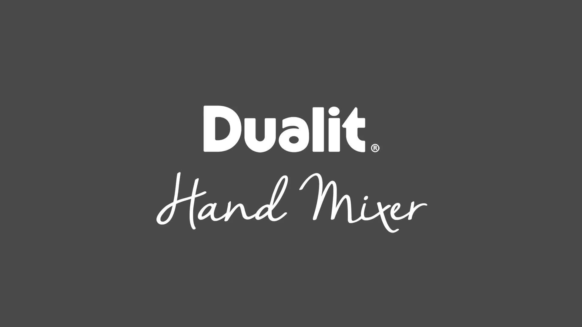 Dualit hand mixer with attachments, UK version