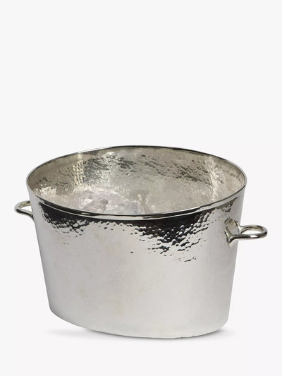 John Lewis Culinary Concepts Silver Plated Champagne Bath Champagne Cooler- Buy online at McGrocer