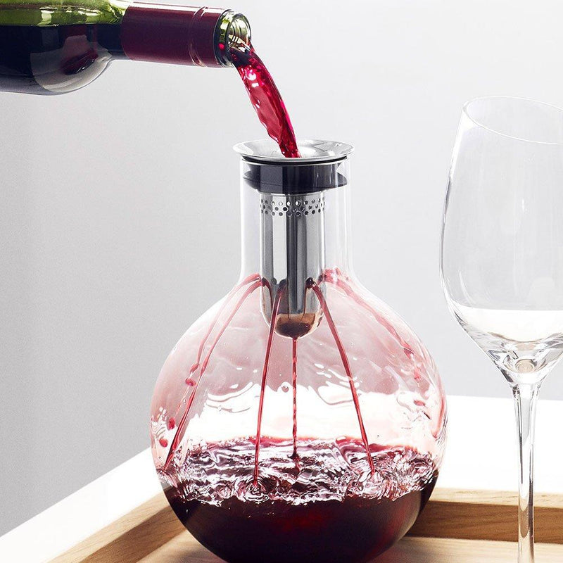 Eva Solo clear decanter carafe 0.75L - British product