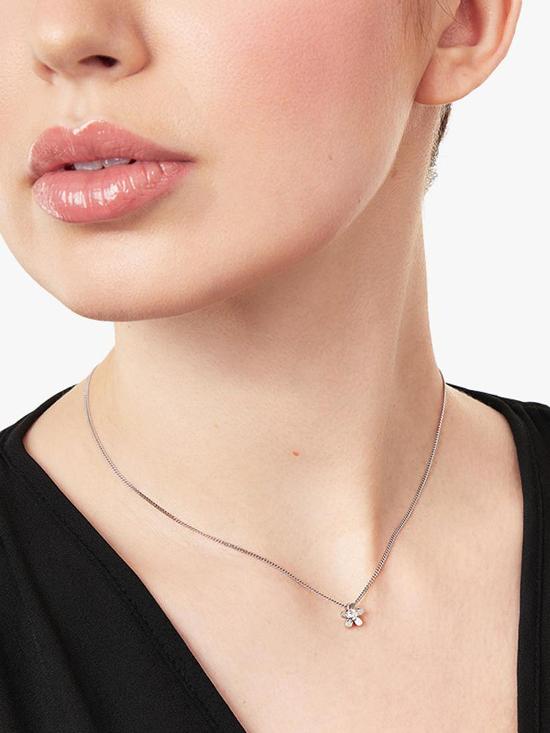 Jools by Jenny Brown pendant, silver, cubic zirconia, imported from the UK