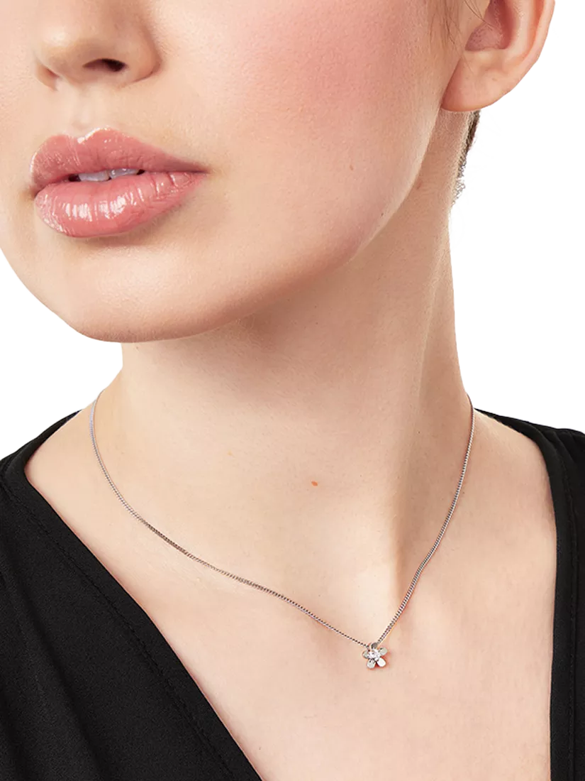Jools by Jenny Brown pendant, silver, cubic zirconia, imported from the UK