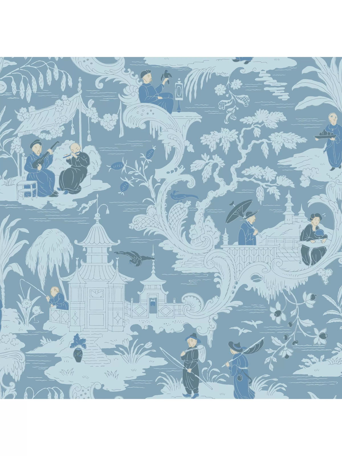 Cole & Son Chinese Toile wallpaper 10.05m x 53cm (British brand)