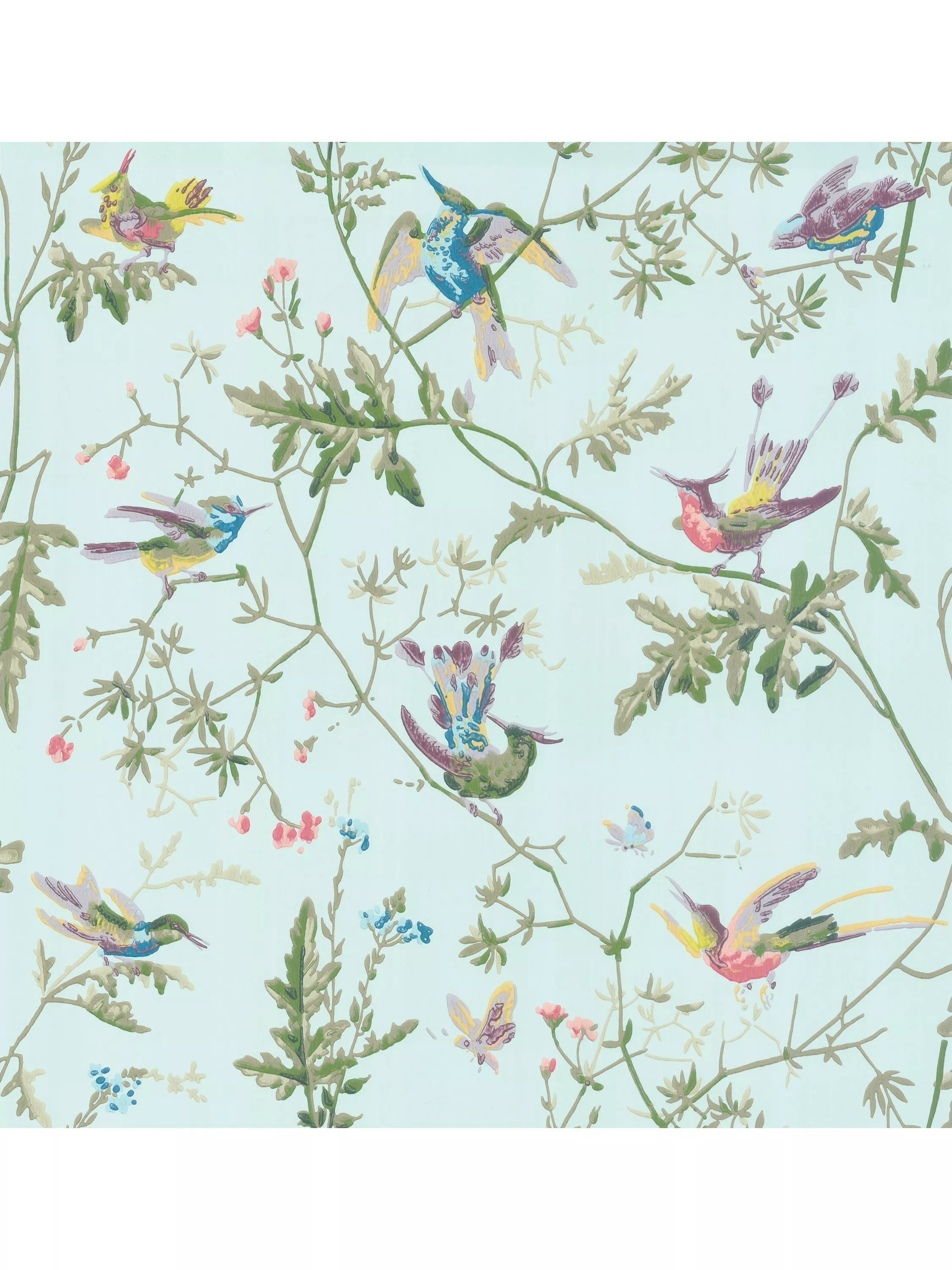 Cole & Son Kolibris Tapete, britische Version