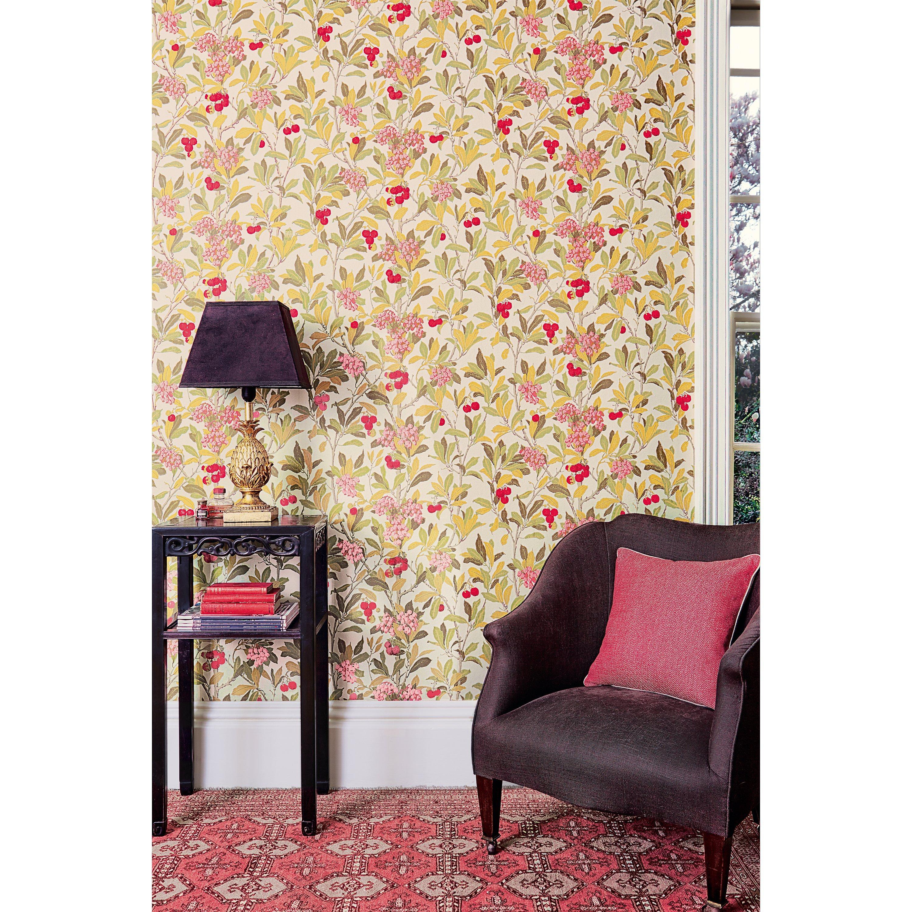 Cole & Son Strawberry Tree wallpaper - British product