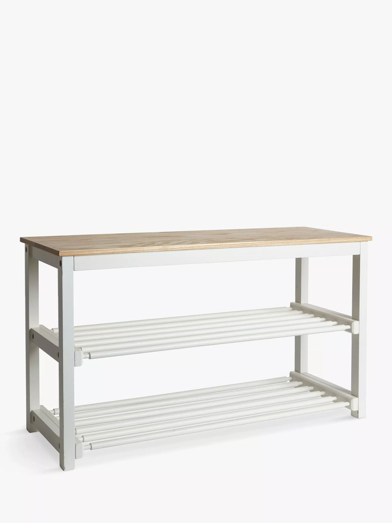 John Lewis Modern Country 3 tier shoe rack, imported from the UK