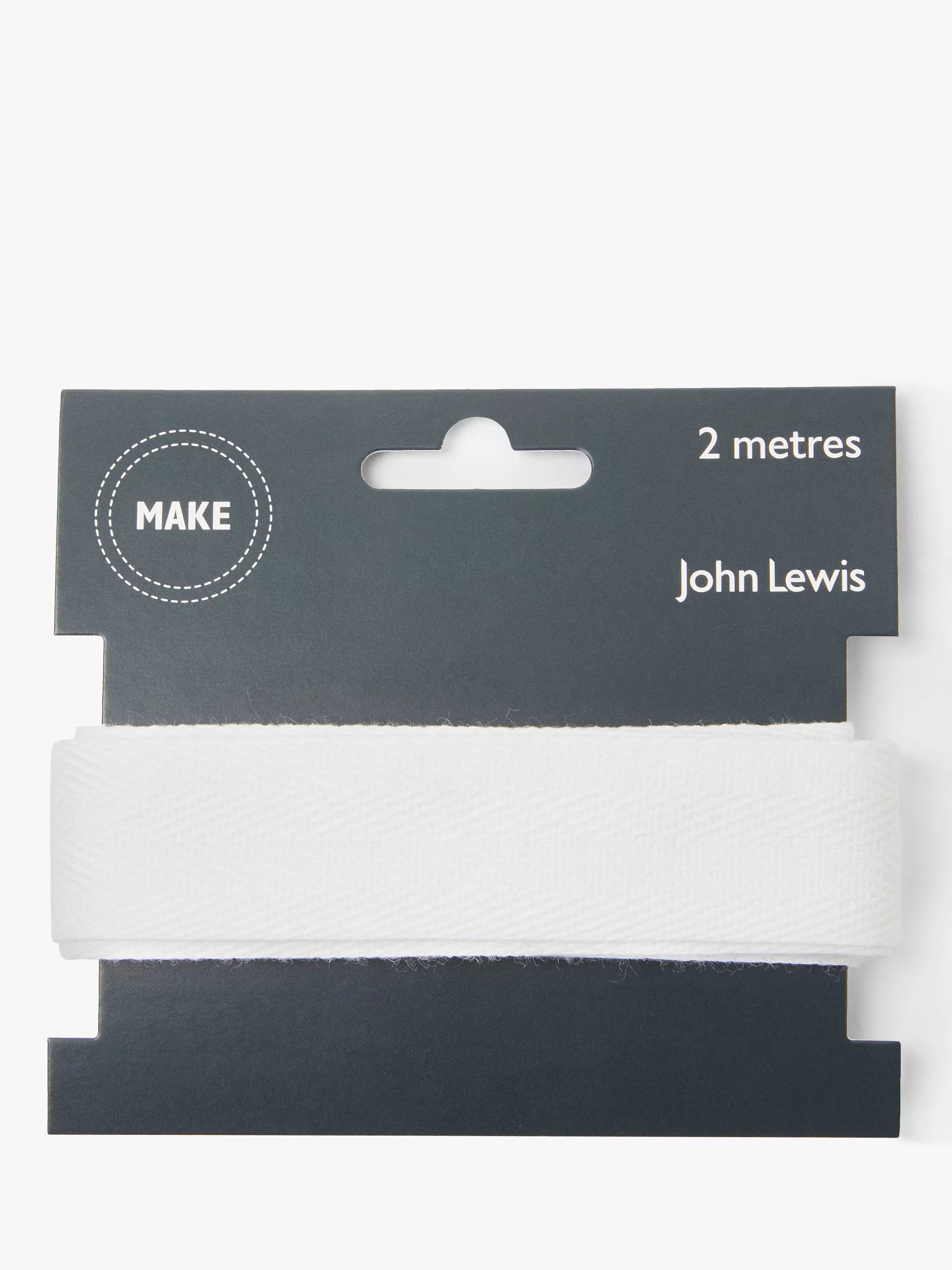 John Lewis herringbone tape 25mm 2m, UK version