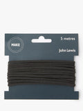 John Lewis Elastic, 3mm, Black