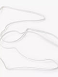 John Lewis elastic cord white 4mm x 3m, imported from the UK