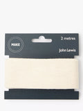 John Lewis Herringbone Dressmaking Tape, 38mm x 2m