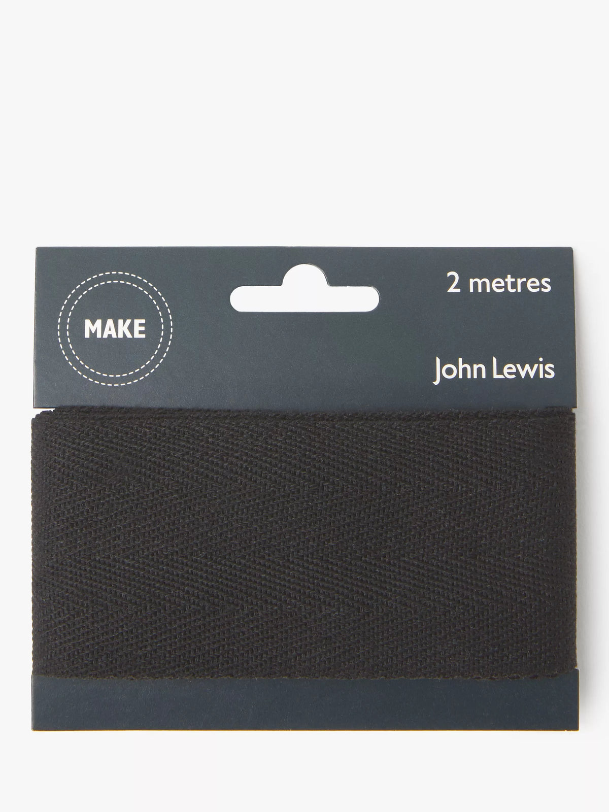 John Lewis herringbone tape 50mm - British product