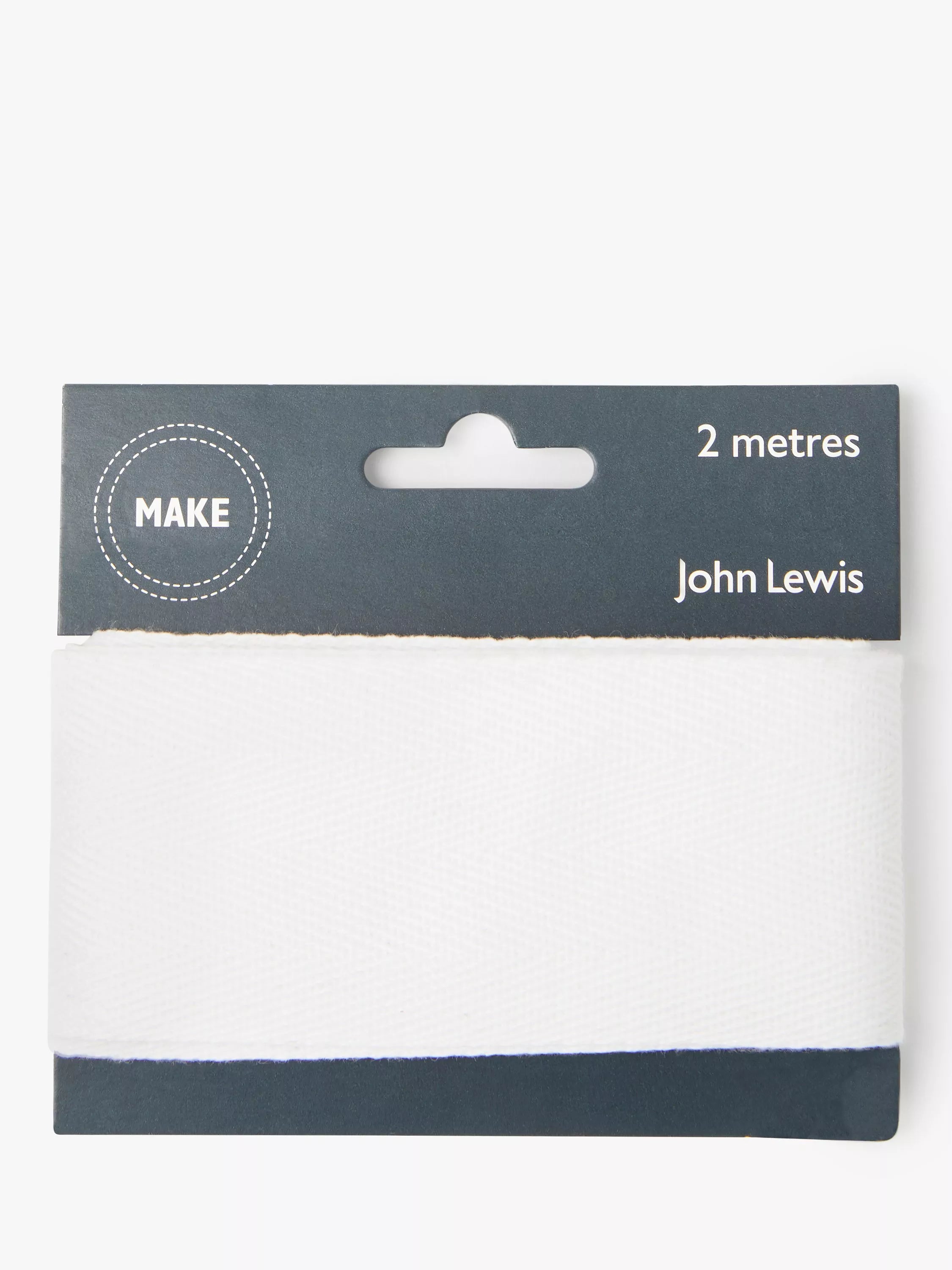 John Lewis Herringbone Tape 50mm x 2m
