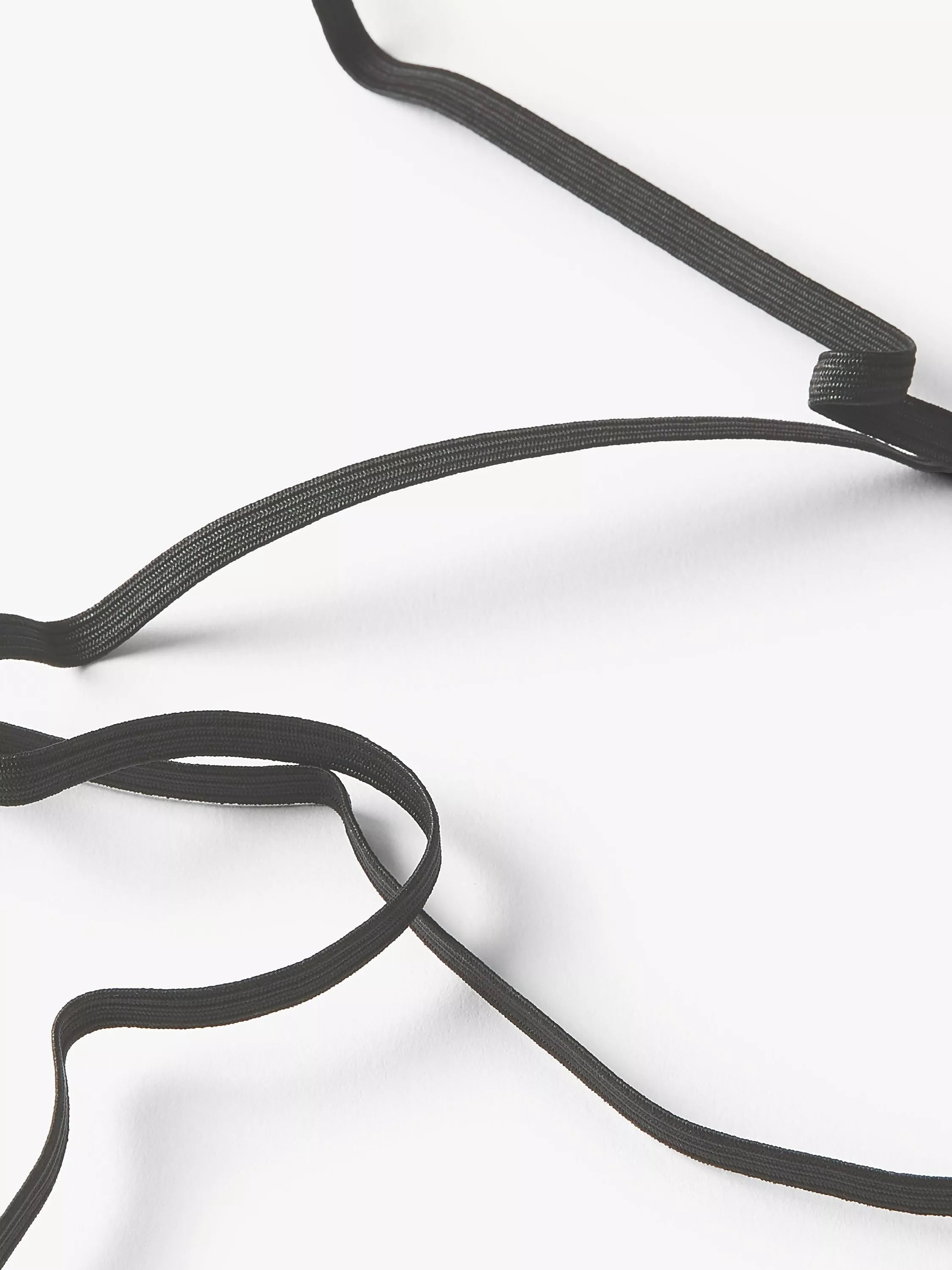 John Lewis white elastic cord, 6mm width, 3 metres long, UK version