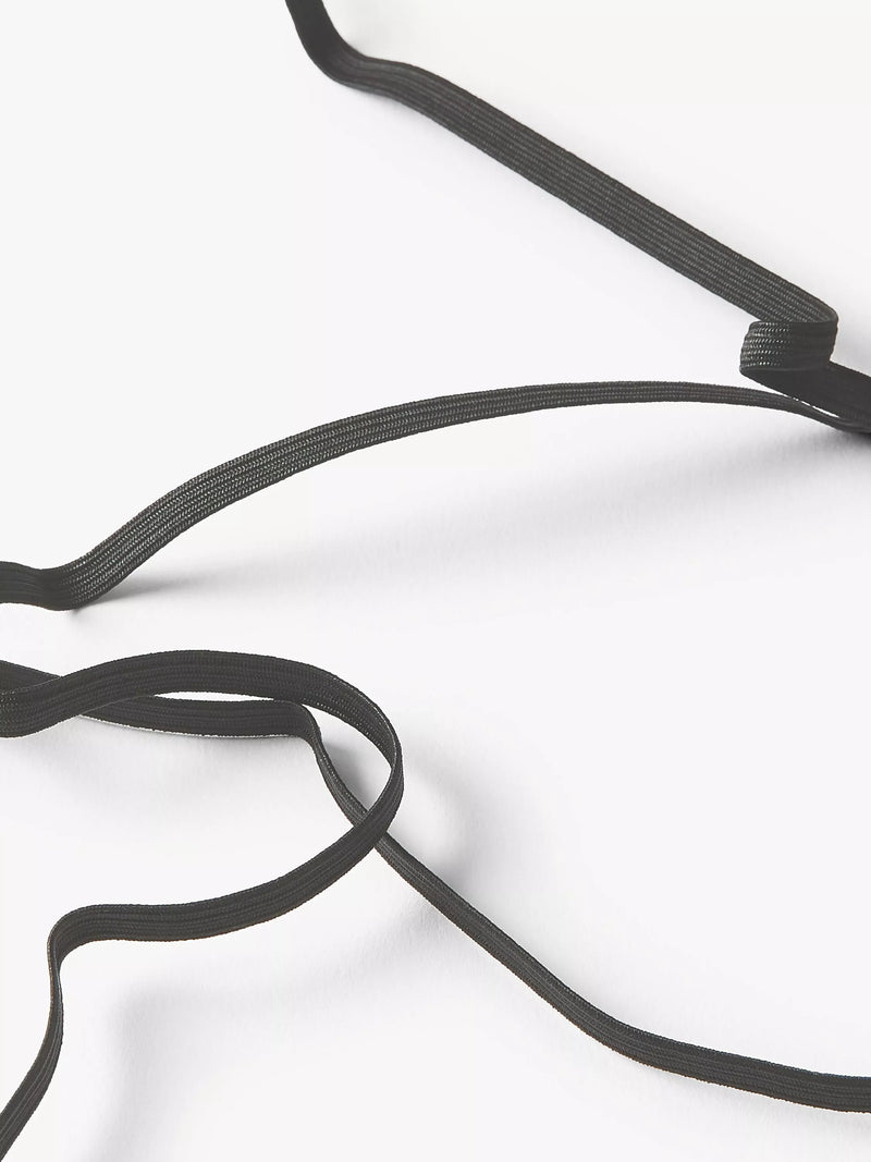 John Lewis white elastic cord, 6mm width, 3 metres long, UK version